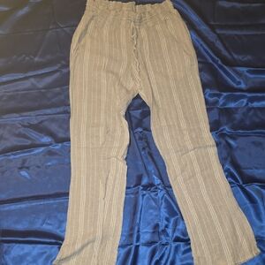 Indigo Rein Beige Striped Pants